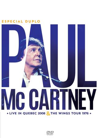Imagem de DVD Paul McCartney Especial Duplo Quebec 2008 E Wings 1976
