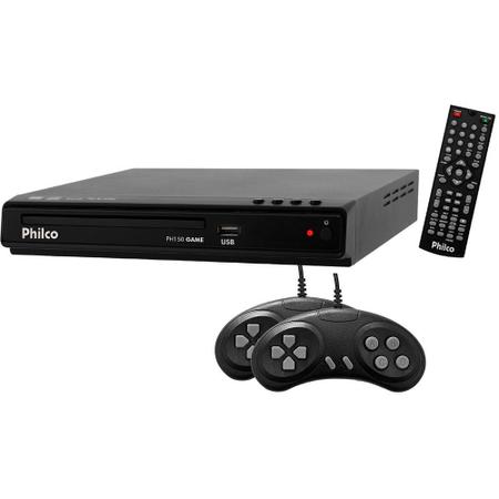 Imagem de DVD Player Philco Game USB com 2 Joysticks PH150