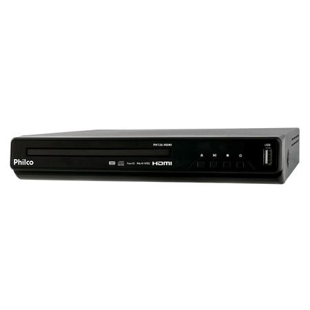 DVD Player Philco PH136 Entrada HDMI Dvd Player Magazine Luiza