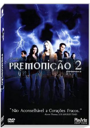 Dvd Original - Premonição 2 - Filme - Terror - Dublado