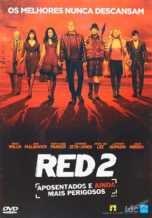 RED 2: Aposentados e Ainda Mais Perigosos apresenta personagens em pôsteres