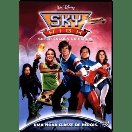 Dvd Sky High - Super Escola De Heróis - Disney - Revista HQ - Magazine Luiza