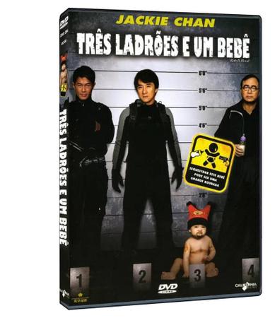 Imagem de DVD Três Ladrões e Um Bebê (NOVO)