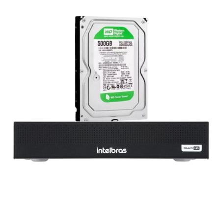 DVR 04 canais INTELBRAS MHDX 3004-C C/HD 500GB Imagem de DVR 04 canais INTELBRAS MHDX 3004-C C/HD 500GB