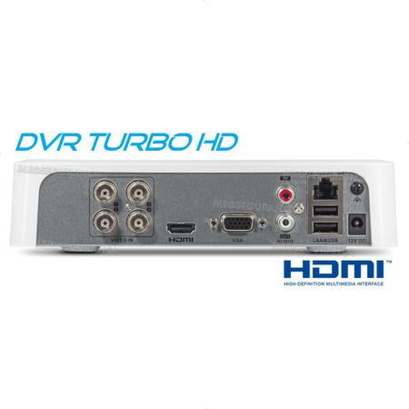 Imagem de Dvr 4 Canais Hilook Dvr-104g-k1 Turbo Hd 5x1 P2p 1080p Lite