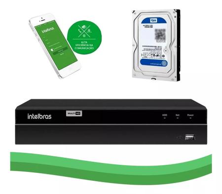 Dvr Mhdx 1204 Intelbras Detector De Movimento 5 Em 1 Com hd 4tb Imagem de Dvr Mhdx 1204 Intelbras Detector De Movimento 5 Em 1 Com hd 4tb