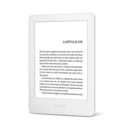 E-reader  Kindle 10ªGeração Branco Tela de 6 Wi-Fi 8GB de Memória  Iluminação Embutida - Kindle / e-Reader - Magazine Luiza