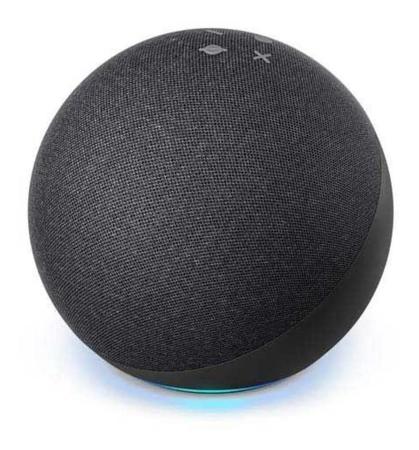 Echo Dot 4 Geração B7W64E - Preto -  - Smart Speaker / Caixa de Som -  Magazine Luiza