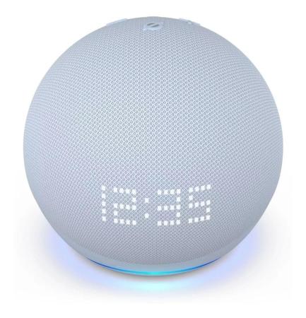 Echo Dot 4 Geração Com Alexa Relógio  Bivolt - Smart Speaker / Caixa  de Som - Magazine Luiza