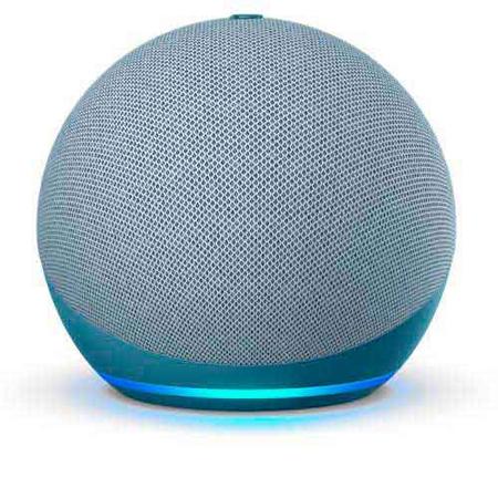 Imagem de Echo Dot (4ª geração) Smart Speaker Amazon com Alexa Azul