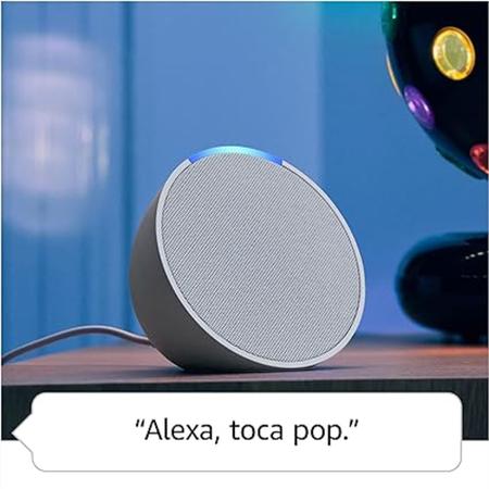 Imagem de Echo Pop - Alexa & Smart Speaker compacto (Branca)
