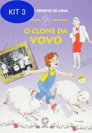 Imagem de Edição antiga - O Clone da Vovó - 5ª Ed. 2006 - Col. Mindinho e Seu Vizinho - Nova Ortografia - Atual