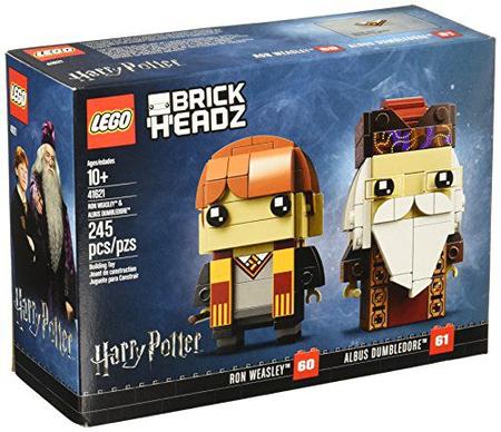 Imagem de Edição Limitada LEGO 41621 BrickHeadz Ron Weasley & Albus 