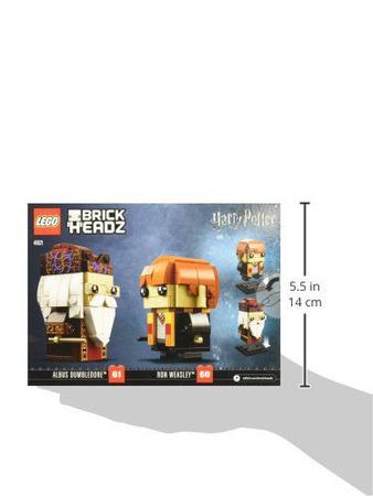 Imagem de Edição Limitada LEGO 41621 BrickHeadz Ron Weasley & Albus 