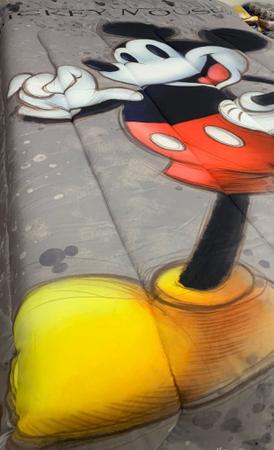 Imagem de Edredom com Sherpa Divertido Dupla Face Mickey 1.50cm x 2.20cm