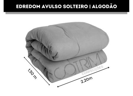 Imagem de Edredom Solteiro Cobertor Solteiro Avulso 200 Fios 100% Algodão