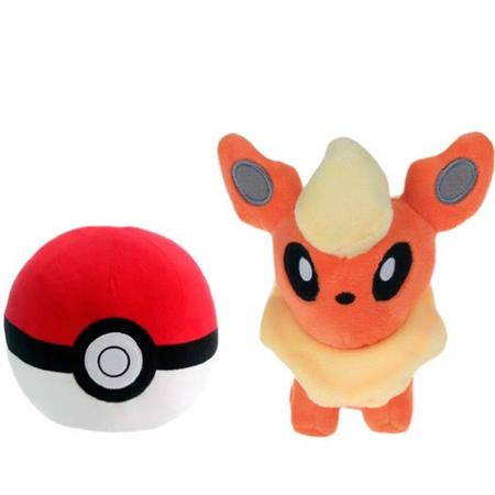 Bicho Pelúcia Pokémon Eevee 18cm