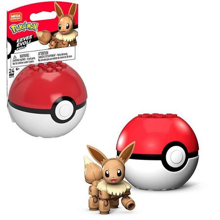 Eevee Evoluções Kit com 2 Pelúcias Pokemon Eevee Pokebola - Manú Presentes  - Boneco Pokémon - Magazine Luiza