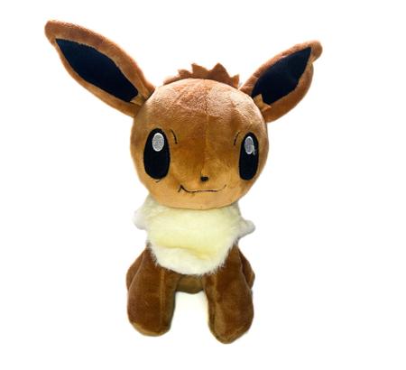 Eevee Pokemon Pelucia Etiqueta Pokémon Center Boneco Pelúcia