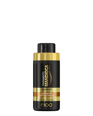 Imagem de Eico Tratamento Mandioca Shampoo Sem Sal e Condicionador 450ml + Spray Leave-in Protetor Térmico + Máscara Hidratação 1kg