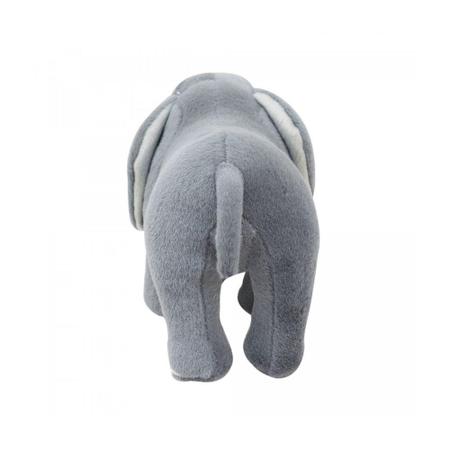 Imagem de Elefante Cinza De Pé 42cm - Enfeite Pelúcia - DRINA