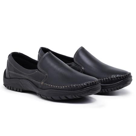 Elegância Casual Sapato Mocassim Masculino em Couro Legítimo para Uso Diário 1001 - Dalmishows Imagem de Elegância Casual Sapato Mocassim Masculino em Couro Legítimo para Uso Diário 1001