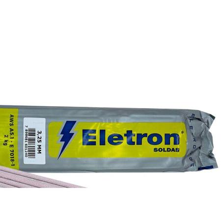 Imagem de Eletrodo Eletron E-7018 - 3,25Mm - Caixa - Kit C/2 Peca