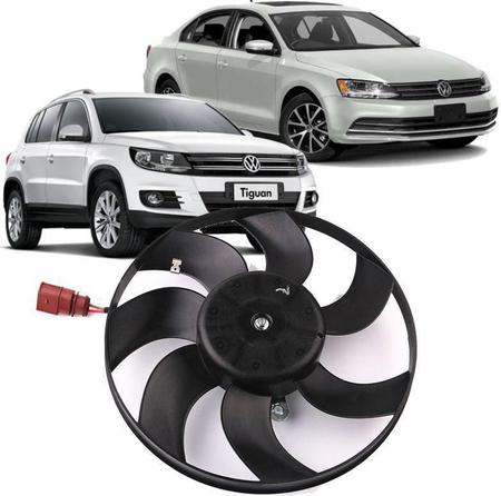 Eletroventilador Ventoinha Pequena A3 Tt Passat Jetta Tiguan - HD Imagem de Eletroventilador Ventoinha Pequena A3 Tt Passat Jetta Tiguan