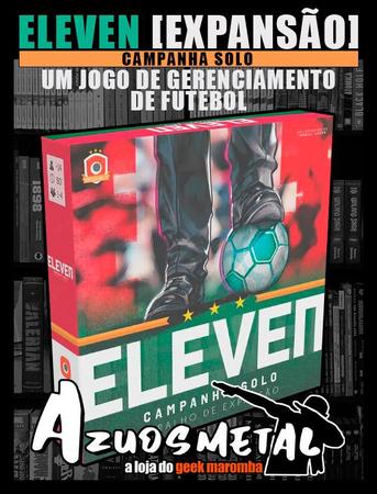 Eleven: Um Jogo de Gerenciamento de Futebol - Campanha Solo (Expansão) Jogos  de Tabuleiro