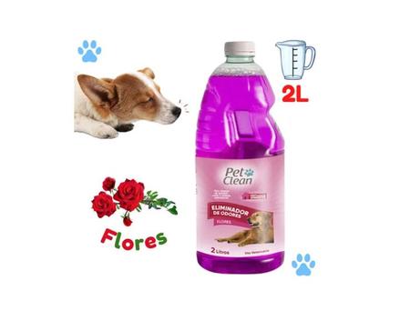 Imagem de Eliminador de Odor 2L Pet Clean Cachorro Gato Cães Pet