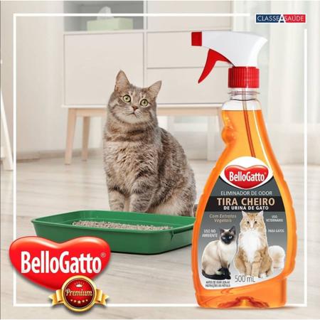 Imagem de Eliminador de Odor de Gatos Bellogatto Tira Cheiro Spray