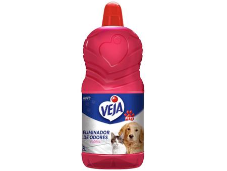 Imagem de Eliminador de Odores Veja Pets Floral 2L