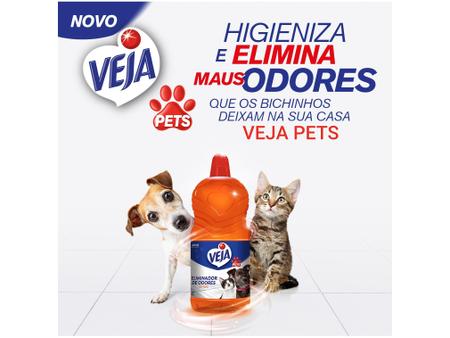 Imagem de Eliminador de Odores Veja Pets Perfumado Citrus 2L