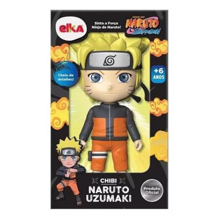 Imagem de Elka Boneco Naruto Uzumaki Chibi Colorido