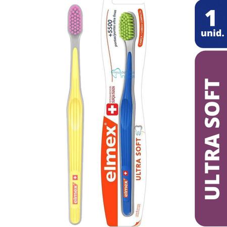 Imagem de Elmex  Escova Dental Ultrasoft  Cerdas Extra Macias  1 unidade