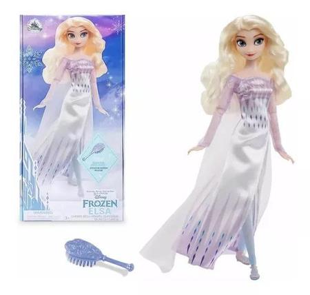 Elsa Princesa Frozen Disney Boneca Articulada Original