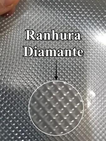 Imagem de Embalagem APEX (Nylon-Poli) C/ Ranhuras formato de Diamante - Tipo Rolo” 10cm x 15metros -  unidade