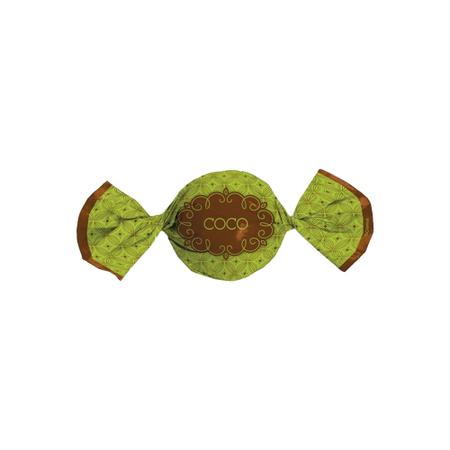 Imagem de Embalagem para trufas e bombons gostosura coco 14,5x15,5cm com 100 unids cromus