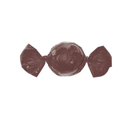 Imagem de Embalagem para trufas e bombons marrom café 14,5x15,5cm com 100 unids cromus 