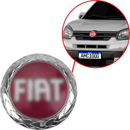 Imagem de Emblema Fiat Palio Doblo Siena Strada Uno 04 A 16 Grade