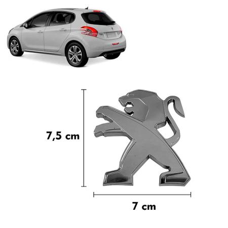 Imagem de Emblema Porta Mala Peugeot 208 - 2013 a 2020