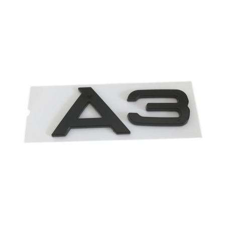 Imagem de Emblema Traseiro para Audi Preto A3 ou A4