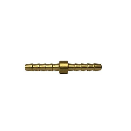 Emenda de Latão Mangueira 1/8 3mm Espiga União Ar Agua - Lubefer Imagem de Emenda de Latão Mangueira 1/8 3mm Espiga União Ar Agua