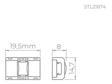 Imagem de Emenda para fita 10mm - stl21874