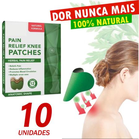 Imagem de Emplastro Para Dor Joelho Pescoço Lombar Ombro Punho Cervical Extrato de Ervas Medicinais