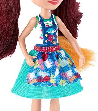 Imagem de Enchantimals Art Studio Playset com Felicity Fox Doll e Flick Fox, Boneca Pequena de 6 polegadas, com Cavalete, Fezes e Acessórios de Arte e Pintura Menores, Presente para Crianças de 3 a 8 Anos, Multi