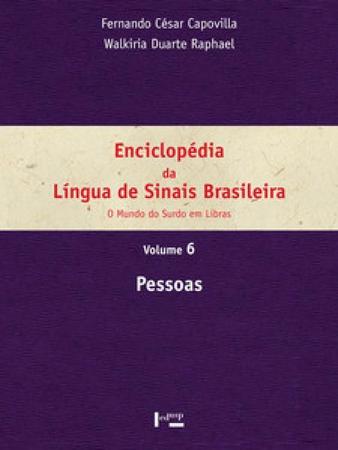 Imagem de Enciclopédia da língua de sinais brasileira - vol. 6