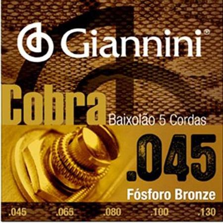 Imagem de Encordoamento p/ Baixolão Cobra 5 cordas - Giannini