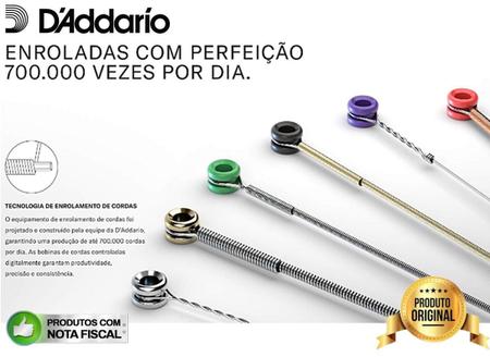 Imagem de Encordoamento Violão Aço 12-53 Daddario Nickel Bronze Nb1253