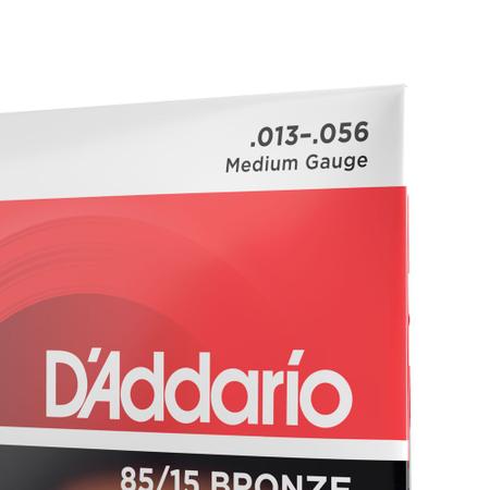 Imagem de Encordoamento Violão Aço 13-56 D'Addario85/15  Bronze EZ930